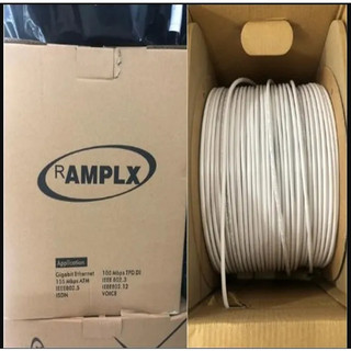 Thùng cáp mạng LAN UTP CAT 5E AMPLX mã 0830 (dài 305M)