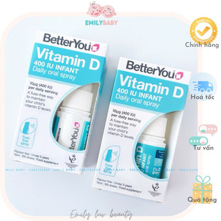 Vitamin D dạng xịt Dlux Better You cho bé từ 0 - 3 tuổi
