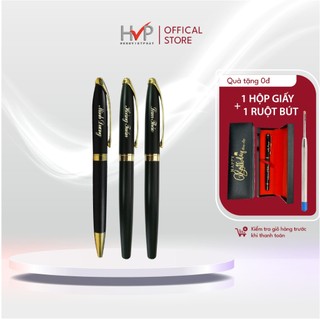 Bút kim loại💖HVP💖khắc tên,logo,câu chúc theo yêu cầu - Bút khắc tên làm quà tặng sinh nhật cho thầy cô,bạn bè,Sếp-BKV09