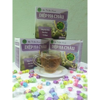 4 hộptrà túi lọc diệp hạ châu, cây chó đẻ, men gan cao, gan nhiễm mỡ, xơ gan, thanh lọc