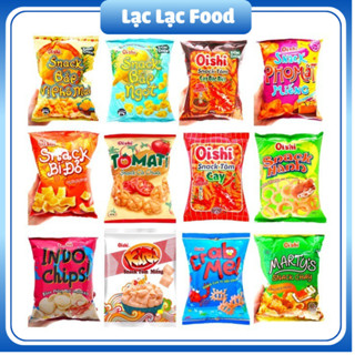[COMBO 10 GÓI ] Snack Bim Bim Oishi Nhiều Vị Loại Ngon Túi 10gói X 12g Thơm Ngon - Lạc Lạc Food🌺
