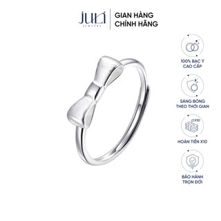 Nhẫn bạc thời trang cao cấp, thiết kế sang trọng tinh tế | 100% làm bằng bạc Ý trắng sáng lung linh | N975 JULI JEWELRY