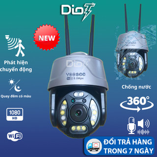 Camera wifi Yoosee 3.0 mpx camera ngoài trời 360 độ PTZ Full HD giám sát quay đêm có màu