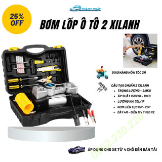Bơm 2 Xi Lanh Hàng Cực Khỏe Đặc Biệt Dùng Cho Cả Dòng Xe Bán Tải  Lốp Cỡ Lớn - Bơm 2 xilanh ô tô