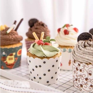 Cốc giấy nướng bánh - cốc giấy to, cốc giấy nhỏ