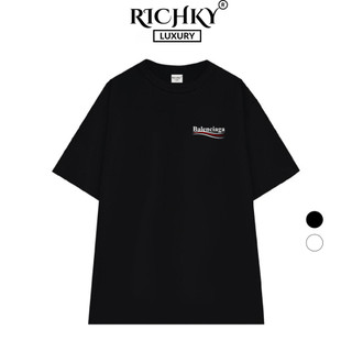 Áo Thun Richky Premium Balenciagaa Wavee New Version