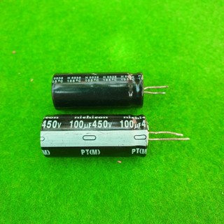 Tụ 100uf 450v hàng tháo máy 42x18mm