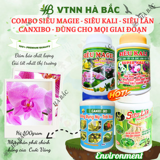 Phân bón lá siêu magie - siêu kali - siêu lân - canxibo cuốc vàng - dùng cho mọi giai đoạn