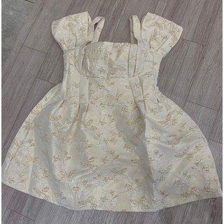 BIGSIZE VÁY GẤM HOA - 20246