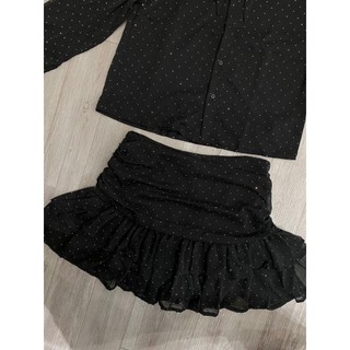 BIGSIZE SET ÁO + CHÂN VÁY ĐÍNH ĐÁ - 20247