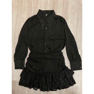 BIGSIZE SET ÁO + CHÂN VÁY ĐÍNH ĐÁ - 20247