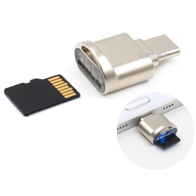 Đầu đọc thẻ nhớ mini type C card reader