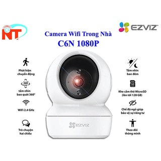 Camera Wifi EZVIZ C6N 1080P QUAY 360 độ, đàm thoại 2 chiều - hàng chính hãng