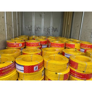 ( Dây đơn ) Dây điện Trần Phú - TP Cable 100m/cuộn ( màu vàng, đỏ, xanh )