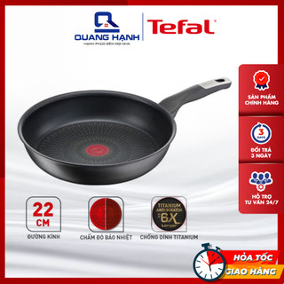 Chảo chiên chống dính đáy từ Tefal Unlimited 22cm - G2550302 Sản xuất Pháp, Có xước nhẹ