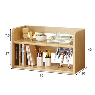 Kệ sách để bàn làm việc thương hiệu IGA decor góc học tập