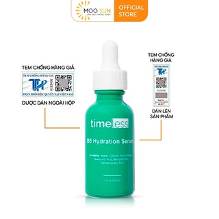 Tinh Chất Timeless Vitamin B5 + Hyaluronic Acid (30ml)