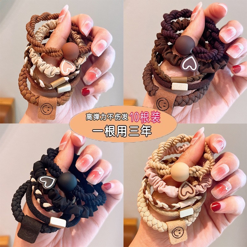 Xả hàng - Set 5 dây buộc tóc 1B09