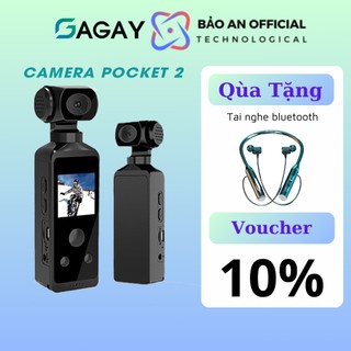 Camera Pocket 2 4K thể thao, đa dạng chức năng, máy ảnh mini cảm biến chất lượng cao BAOAN DIGITAL