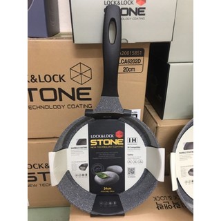 CHẢO ĐÁ 7 LỚP LOCK&LOCK STONE 24cm LCA6243D