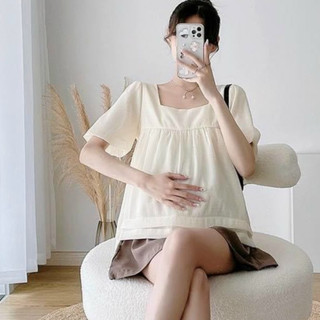 bộ đồ bầu mặc nhà kết hợp sau sinh mẫu mới