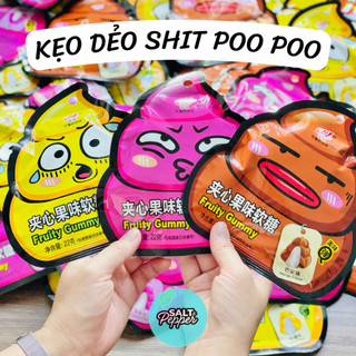 [XẢ HÀNG] KẸO DẺO TRÁI CÂY HÌNH SHIT POO POO QUÀ TẶNG ĐỘC LẠ ĂN VẶT [HSD 2/2025] GÓI 6 VIÊN LỚN