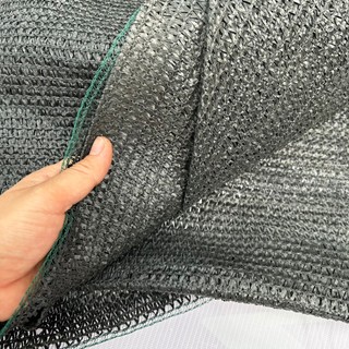 Lưới che nắng - bạt che nắng, chắn công trình màu đen khổ rộng 2m, 3m, 4m