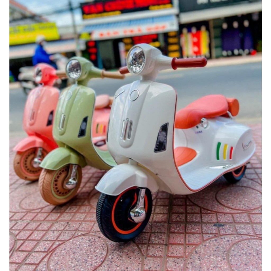 Xe máy điện Vespa trẻ em