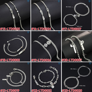 Vòng tay đôi bạc 925 khắc tên miễn phí nam châm hút nhau, lắc tay cặp cho nam nữ phong cách Hàn Quốc LTD0000 - TNJ