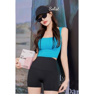 QUẦN LEGGING ĐEN CẠP CAO NÂNG VÒNG 3