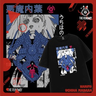 Áo phông Naruto: Madara Uchiha Cotton 100% cho Nam / Nữ by The Runaway