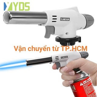 Đầu khò gas cầm tay sử dụng bình mini - Dụng Cụ Khò Gas Đánh Lửa Tự Động Dùng Với Lon Gas Mini.