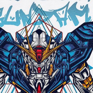 Áo thun Gundam ngắn tay