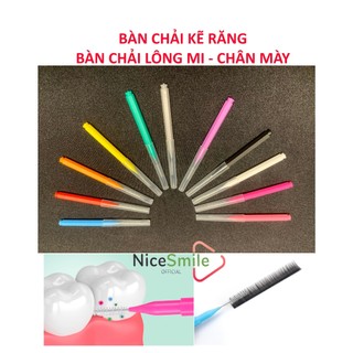 Bàn chải kẽ răng - Bàn Chải Lông Mi - Bàn Chải Chân Mày, Bàn chải chỉnh nha, Bàn chải làm sạch kẽ răng