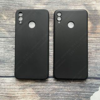 Ốp lưng Huawei Honor 8X loại dẻo đen viền cam gồ bảo vệ cam cao cấp, bền đẹp