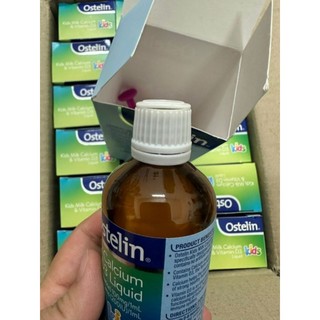 Sale 249k date 1/2025 do bị lỗi nắp.Caxi và vitamin D3 dạng nước Ostelin Kids milk Calcium & Vitamin D3 liquid