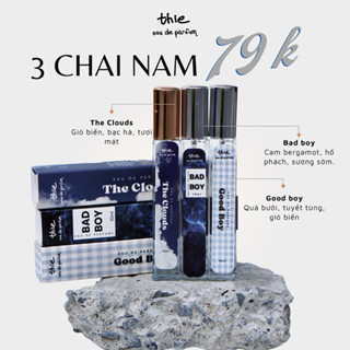 [3 chai NAM] COMBO 3 CHAI NƯỚC HOA CHIẾT 10ml THƠM 6-8 TIẾNG