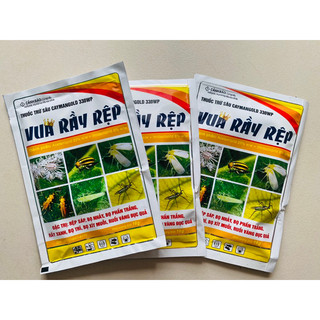 Chế phẩm Vua Rầy Rệp trừ bọ trĩ bọ phấn bọ nhảy trên sen đá - hoa hồng - cây kiểng gói 18g.