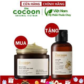 - Mặt nạ bí đao Cocoon 100ml Tặng gel bí đao rửa mặt Cocoon 140ml