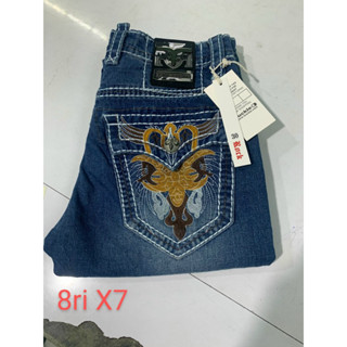 quần JEANS dài nam ông địa chỉ nổi túi nắp hộp rock màu đẹp