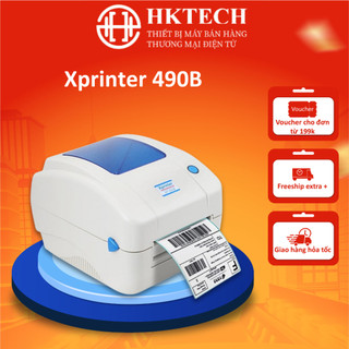Máy in tem nhãn, in mã vận đơn TMĐT Xprinter 490B