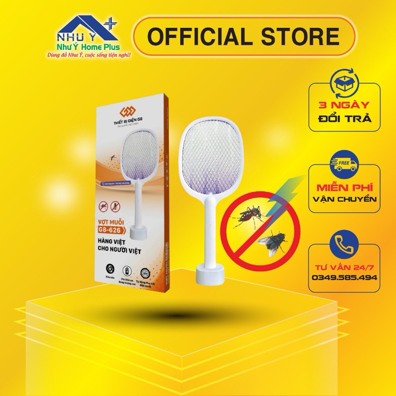 Vợt Muỗi G8- 618 diệt mọi loại muỗi  bảo hành 12 tháng