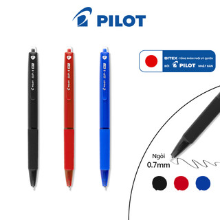 Bút bi bấm pilot bp-1rt-f-l 0.7mm