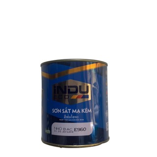 (Hàng chất lượng)  Sơn Sắt Mạ Kẽm INDU 750g