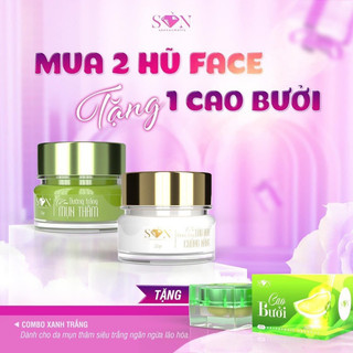Combo Kem Face Son Mụn Cô Tiên 10g [Tặng Cao Bưởi]