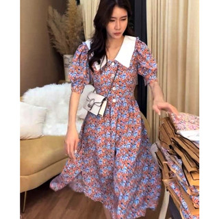 Đầm Xoè Hoa Nhí Đính Ngọc (LOANLAM)