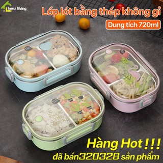 Hộp cơm 2 ngăn PIKUP, đồ đựng cơm, hộp cơm giữ nhiệt, cà mèm đựng đồ ăn cho dân văn phòng giữ nhiệt