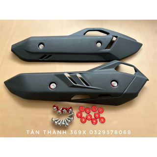 Ốp pô ab, che pô xe air blade đời mới 2020 - 2024 che pô đen air blade thay thế che pô cũ gắn như zin