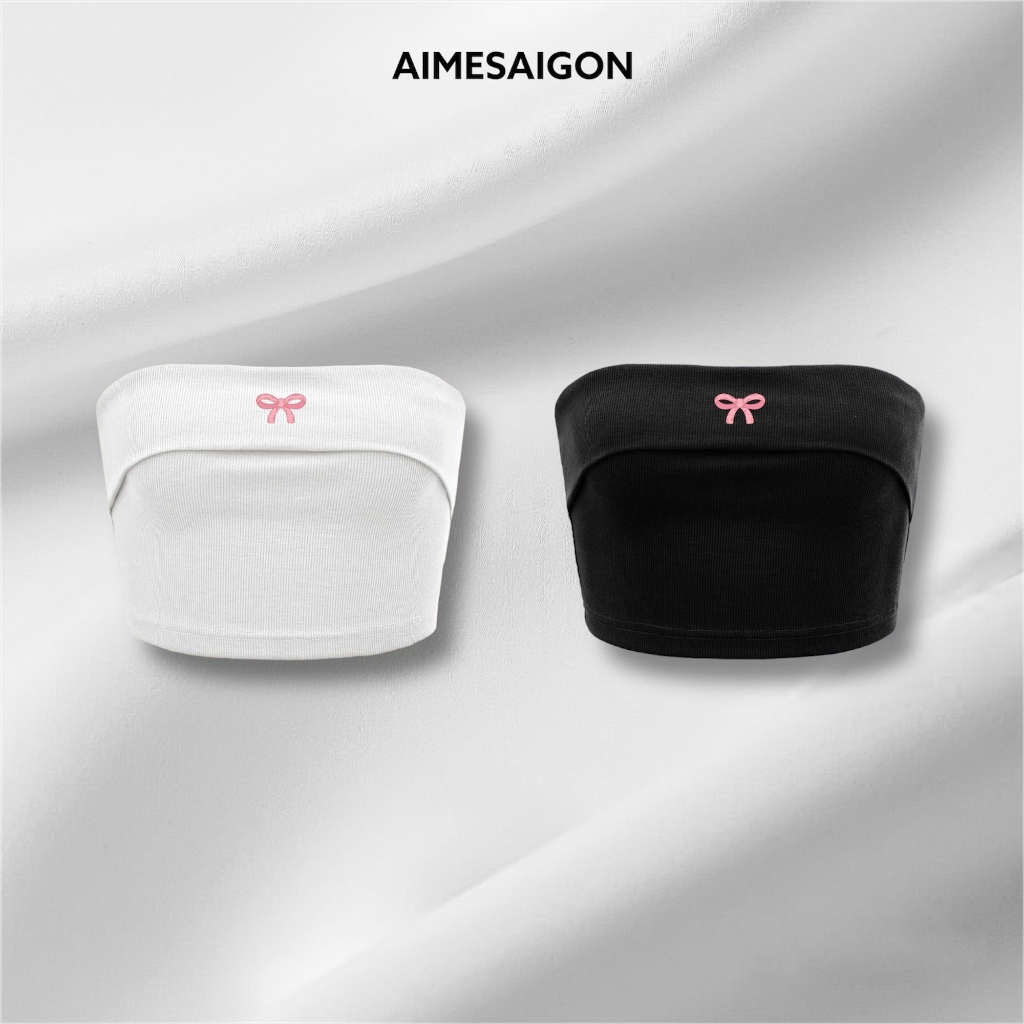 Áo Ống Croptop Quây Ngang Không Mút Ngực Ôm Bođy Basic - TUBE TOP | BigBuy360 - bigbuy360.vn