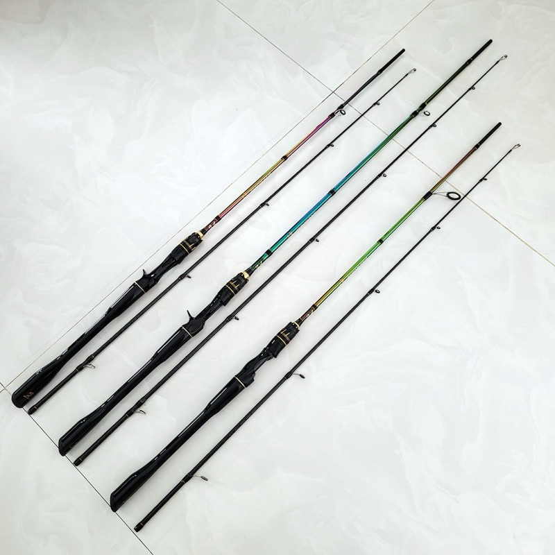 Cần câu lure YG X5000 titan carbon gân xoẵn CM50